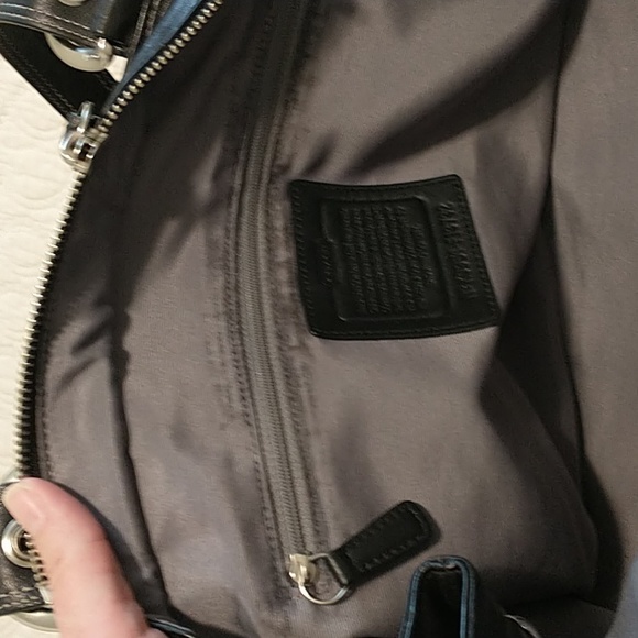 Coach Soho F13732 Pleated Leather Tote Bag - Picture 6 of 16